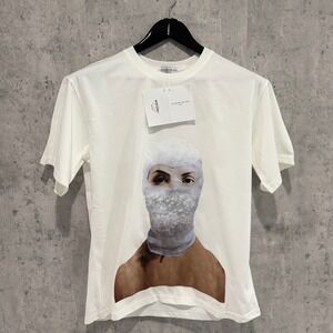 IH NOM UH NIT Masked Man Graphic T-Shirt White Mask Off Paris NUW2026 Mens S
